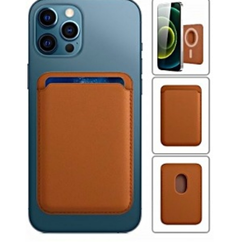 iPhone Mag-Safe Leather wallet.
